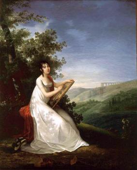 弗朗索瓦 約瑟夫 金森 Portrait of Adelie Auguie 弗朗索瓦 約瑟夫 金森 Portrait of Adelie Auguie
